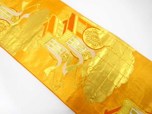 JAPANESE FUKURO OBI / WOVEN CARRIAGE